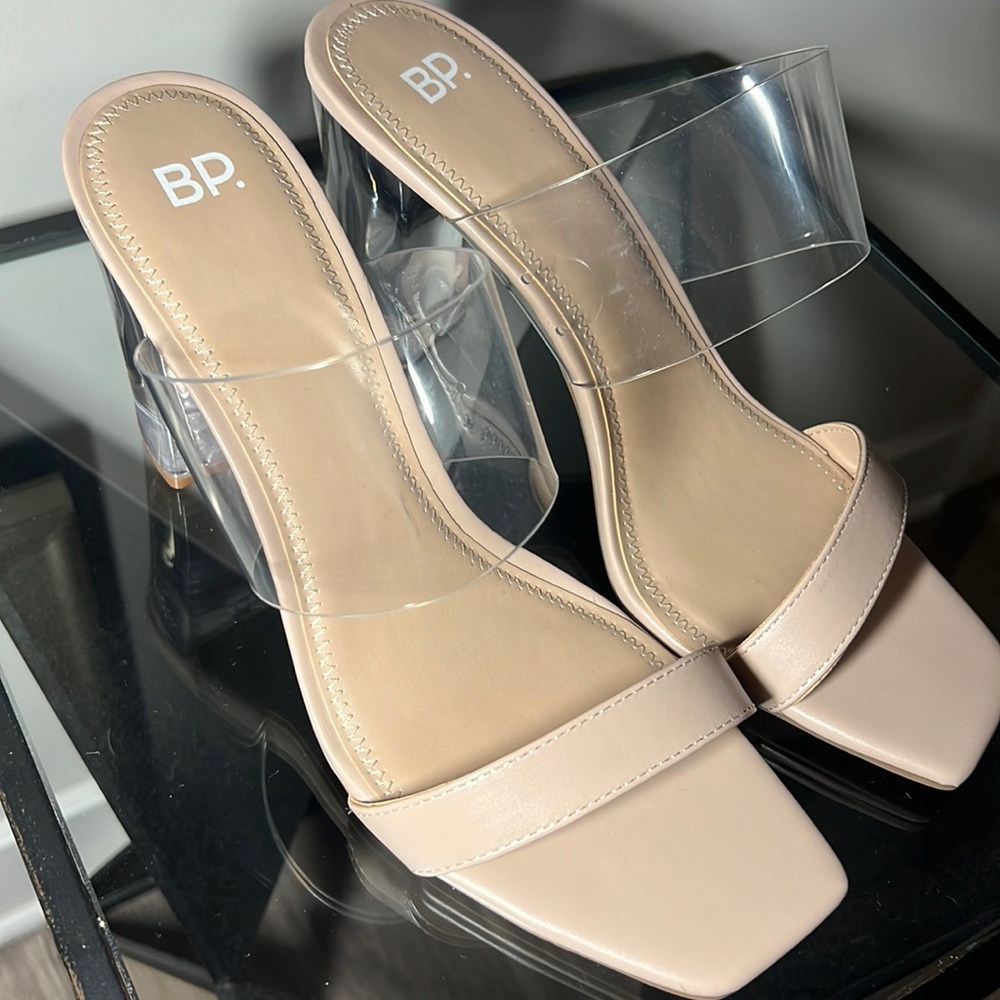 Sexy Neutral Heel Sandal
